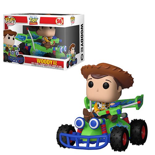 Funko Pop! Rides #56 - Toy Story - Woody with RC Vinyl Figure