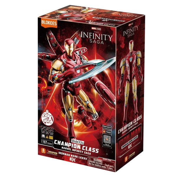 アメコミ MARVEL INFINITY SAGA Poseable Model Kits Blokees - Marvel - Infinity Saga - Champion Class CC01-EX - Iron