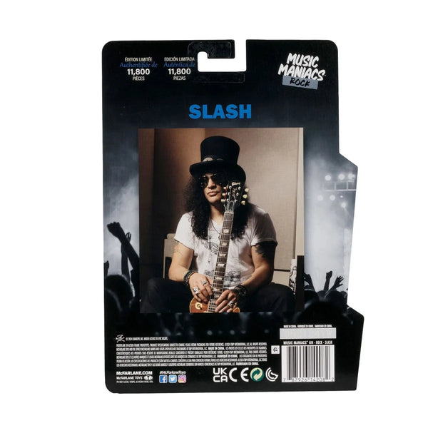 Music Maniacs Rock Guns N Roses Slash Limited Edition 6Inch Acti