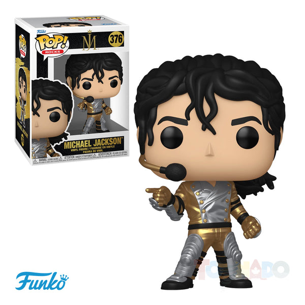 Funko Pop Rocks 376 MJ Michael Jackson Armor Vinyl Figure 77430 LOW STOCK