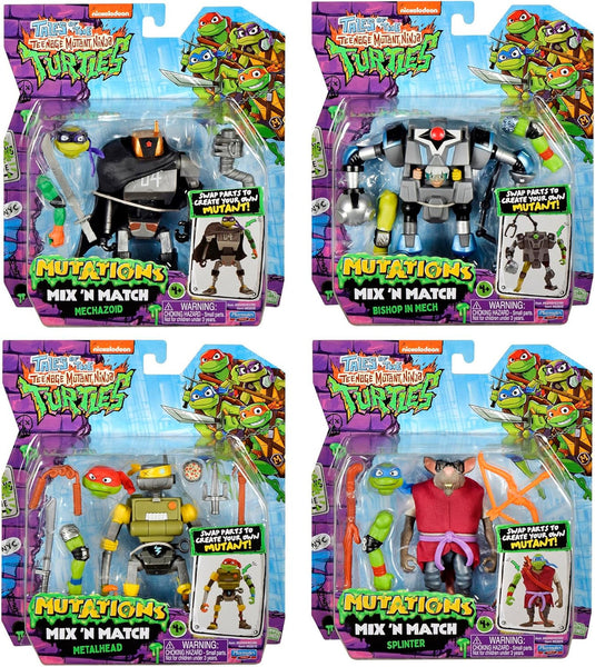 Tales of Teenage Mutant Ninja Turtles Mix 'N Match 4-Pack