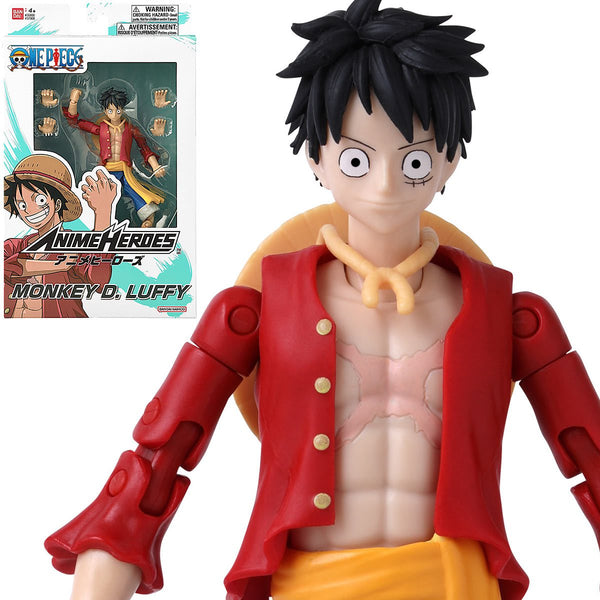 アニメ TOY Bandai - Anime Heroes - One Piece - Monkey D. Luffy (Renewal