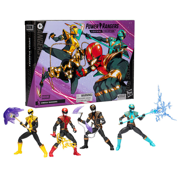 Power Rangers: Lightning Collection - HasCon 2023 - Omega Rangers