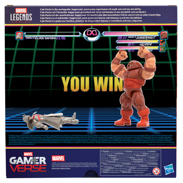 アメコミ MARVEL LEGENDS JUGGERNAUT GAMERVERSE Marvel Legends Gamerverse 8 Inch Action Figure Deluxe - Juggernaut