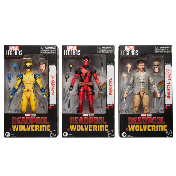 Marvel Legends Series - Deadpool & Wolverine 3-Pack Action Figure