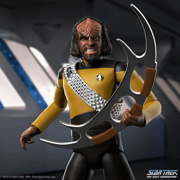 Super7 Star Trek: The Next Generation Worf Ultimate Action Figure