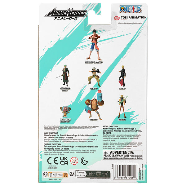Bandai - Anime Heroes - One Piece - Monkey D. Luffy (Renewal