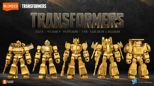 Blokees Transformers X Early Version Golden Lagoon Limited Edition