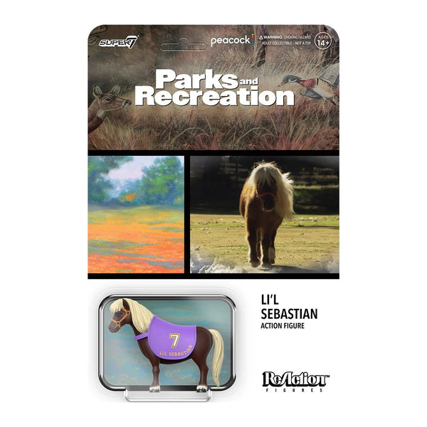 Super7 ReAction Figures Parks and Recreation Lil\' Sebastian