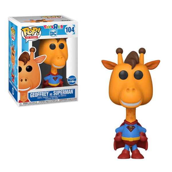 Funko Pop! Ad Icons Toys R Us Canada #104 Geoffrey As Superman