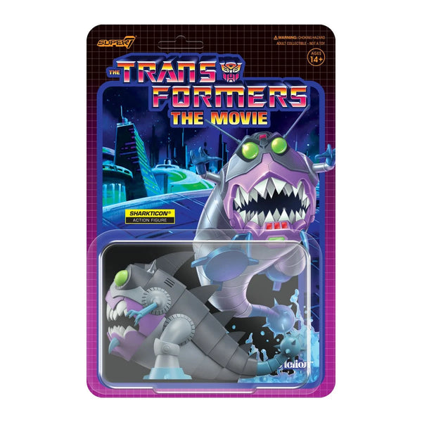 Super7 ReAction Figures - Transformers (Wave 6) Sharkticon (G1