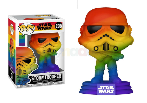 Funko Pop! Star Wars #296 - Stormtrooper (Pride) Vinyl Figure LOW 