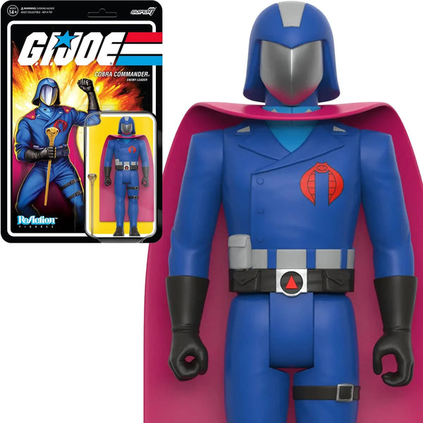 Super7 Reaction+ G.I. Joe Cobra Commander (Once a Man