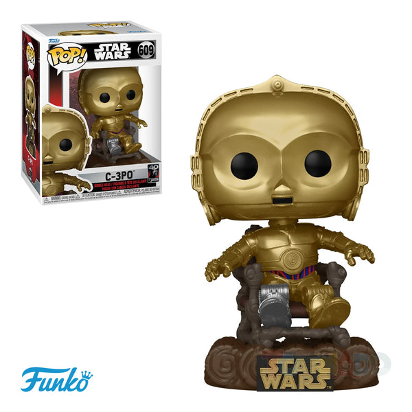 Funko Pop! Star Wars #609 - Return of the Jedi (40th) - C-3P0 (in