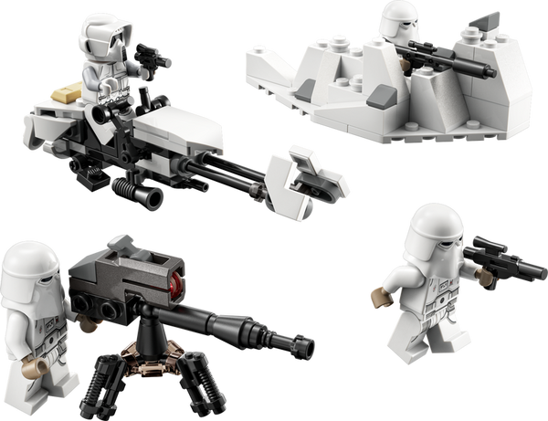 Lego snow troopers sale