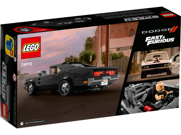 LEGO Speed Champions Fast Furious 1970 Dodge Charger R T 76912 R Toynado