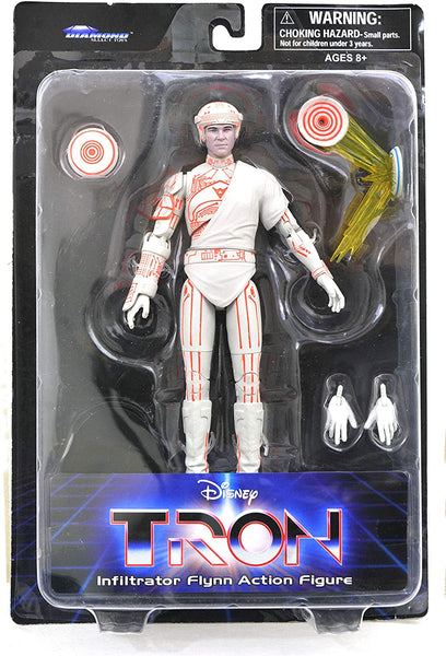 Diamond Select Toys - Disney\'s Tron - Infiltrator Flynn Action Figure LAST  ONE!