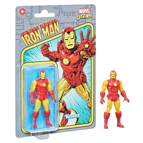 Marvel Legends Kenner Retro Series The Invincible Iron Man 3.75 Inch Action Figure F2656