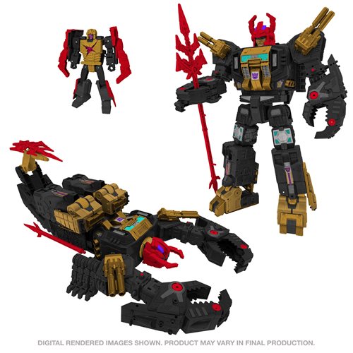 Transformers: Legacy Selects - Titan Black Zarak Exclusive Action