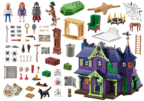 Playmobil Scooby-Doo! Adventure in the Mystery Mansion (70361) Playset