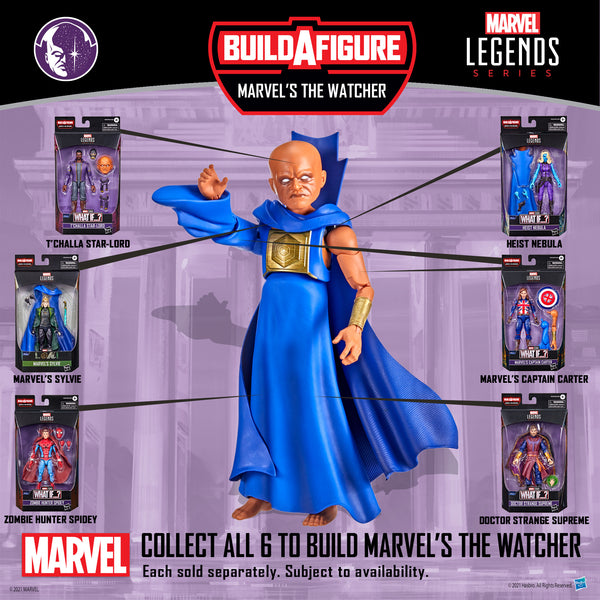 Marvel Legends - Disney+ Series (The Watcher BAF) - Set of 7