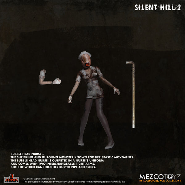 Silent Hill 2 Triangular Head Red Pyramid Head Actionable Model Decoration  Boxed : : Toys & Games