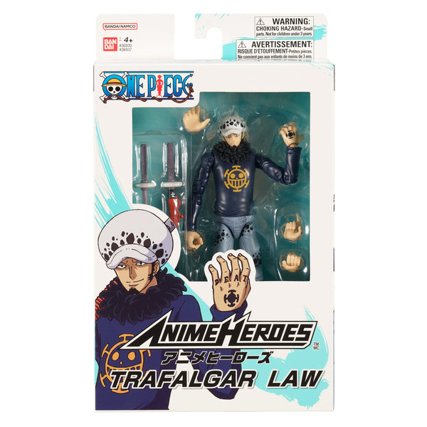 Bandai - Anime Heroes - One Piece - Trafalgar Law Action Figure