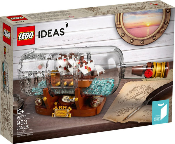 LEGO Ideas - Ship in a Bottle (92177) Retired Building Toy LOW STOCK