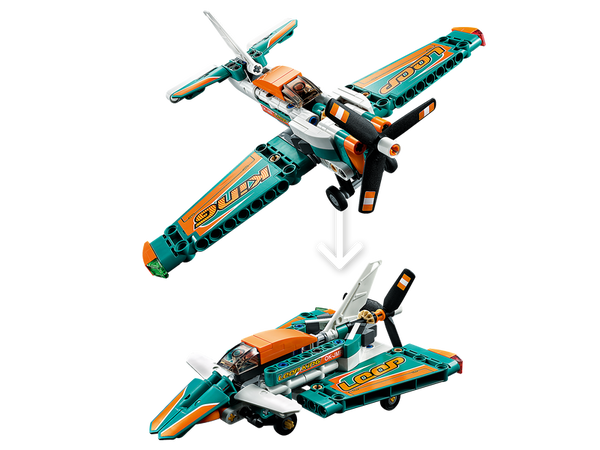 LEGO Technic 2in1 Race Plane 42117 Retired Building Toy Toynado