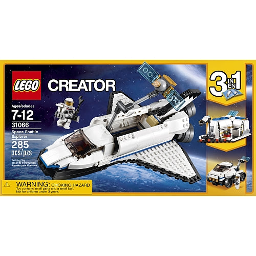 LEGO Creator 3-in-1 - Space Shuttle Explorer (31066) Building Toy