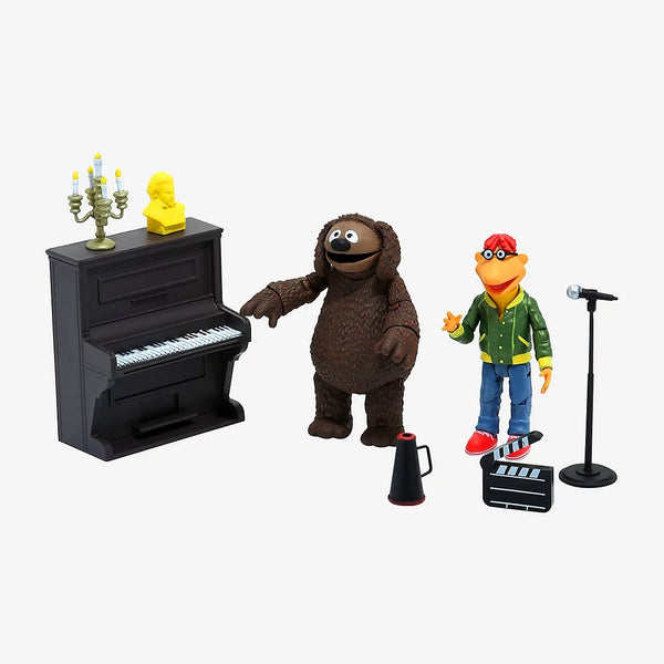 Diamond Select Toys - The Muppets - Rowlf and Scooter Action