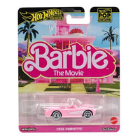Mattel - Hot Wheels Premium - Barbie: The Movie - 1956 Corvette - 1:64 Die-Cast Toy Vehicle (JBL79) LOW STOCK