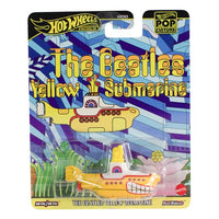 Mattel - Hot Wheels Premium - The Beatles - Yellow Submarine - 1:64 Die-Cast Toy Vehicle (JBL74) LOW STOCK