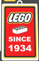 Signs of the Times - LEGO Since 1934 (2D Letters and Brick Graphic) - 9 x 5.3-inch Sign (10515) LAST ONE!