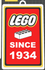 Signs of the Times - LEGO Since 1934 (2D Letters and Brick Graphic) - 9 x 5.3-inch Sign (10515) LAST ONE!