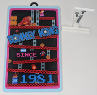 Signs of the Times - Retro Video Game Poster Recreation - Donkey Kong Since 1981 - 9 x 5.3-inch Sign