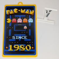 Signs of the Times - Retro Video Game Poster Recreation - Pac-Man Since 1980 - 9 x 5.3-inch 3D Sign
