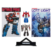 Page Punchers - Transformers Optimus Prime & Megatron 2pk Action Figures & Comics (14317) LAST ONE!