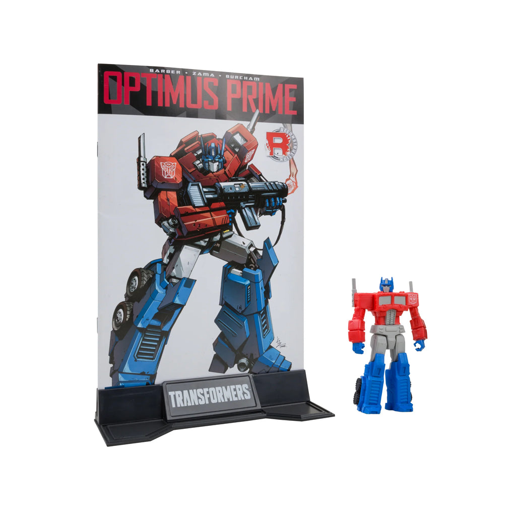[PRE-ORDER] Page Punchers - Transformers Optimus Prime & Megatron 2pk Action Figures & Comics (14317)