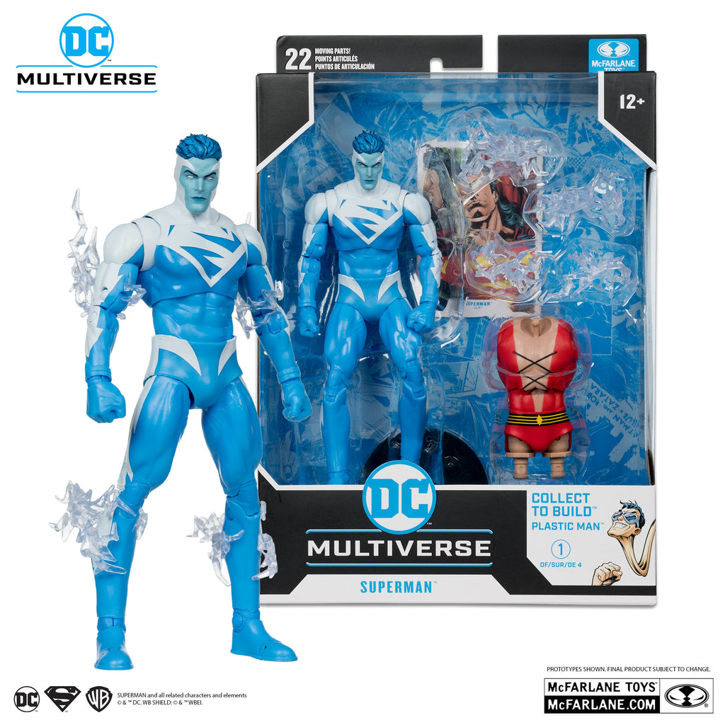 McFarlane Toys DC Multiverse Plastic Man BUILD A Superman