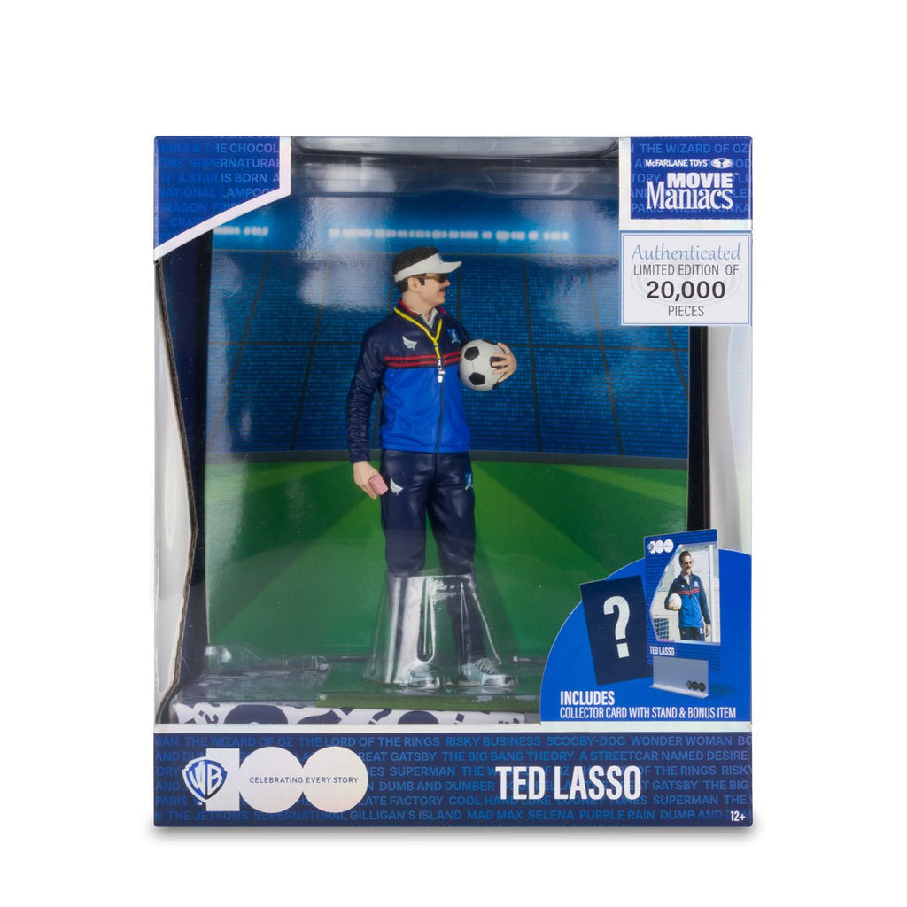 Movie Maniacs WB 100 - Ted Lasso Limited Edition 6-Inch Posed Figure (14003)
