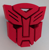 Transformers - G1 - Autobot (Red) Logo - Desk Paper Weight/Novelty Pop Art (11.5 x 11 x 6 cm)