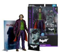 McFarlane DC Multiverse: Dark Knight Trilogy - Joker (Deluxe Theatrical Edition) Action Figure 17892 LOW STOCK