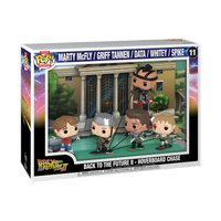 Funko Pop! Deluxe Moment 11 - Back to the Future II (2) - Hoverboard Chase Vinyl Figure 5-Pack 76563 LOW STOCK