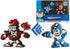 Jakks - Megaman 30th - Classic 8-Bit Mini-Figure 2-Pack - Blue/White Mega Man vs. Fire Man (34183) LAST ONE!