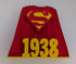 DC Superman Logo on Cape w/1938 Date - Desk Paper Weight/Novelty Pop Art (13.5 x 13.5 x 4 cm)