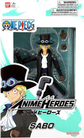Bandai - Anime Heroes - One Piece - Sabo Action Figure (37009) LOW STOCK