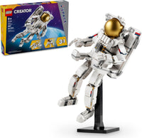 LEGO Creator 3in1 - Space - Space Astronaut, Space Dog & Space Viper Jet Building Toys (31152) LOW STOCK