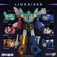 Transformers Legacy Liokaiser Combiner: Leozak, Gaihawk, Hellbat, Jaruga, Killbison, Drillhorn G2267 LOW STOCK