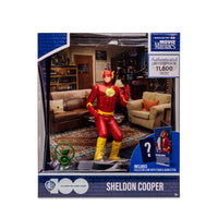 Movie Maniacs WB 100: Sheldon Cooper (The Big Bang Theory) Limited Edition 6-Inch Posed Figure 14013 LOW STOCK